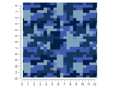 heavy downpour pixel 1ft x 1ft Craft Sheets