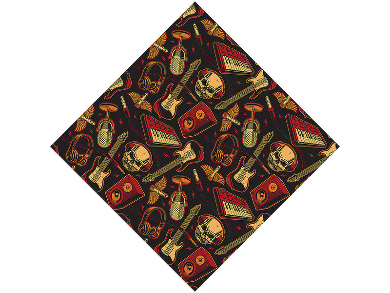 Heavy Metal Music Vinyl Wrap Pattern