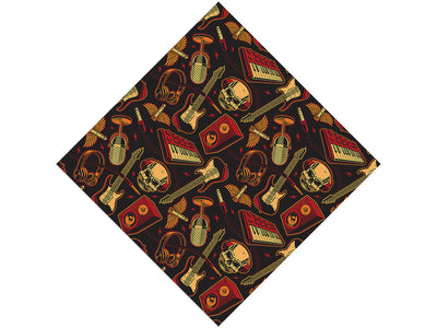 Heavy Metal Music Vinyl Wrap Pattern