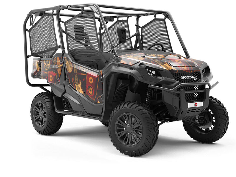 Heavy Metal Music Utility Vehicle Vinyl Wrap