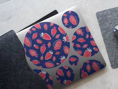 hecker suggester fruit DIY Laptop Stickers