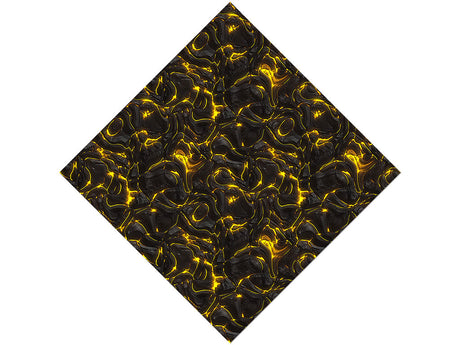 Heed My Warning Lava Vinyl Wrap Pattern