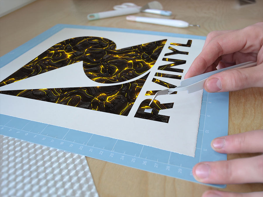 heed my warning lava Easy Weed Craft Vinyl