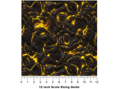 Heed My Warning Lava Vinyl Film Pattern Size 12 inch Scale~Rwraps Heed My Warning Lava Sizing Chart~2