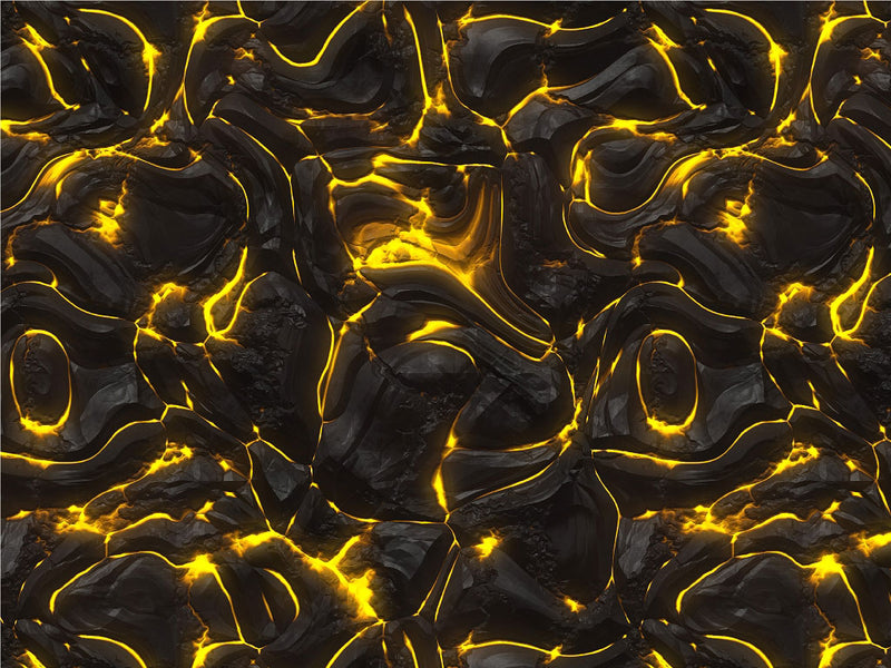 Heed My Warning Lava Vinyl Wrap Pattern~Rwraps Series 914 Digitally Printed Vinyl Wrap~0