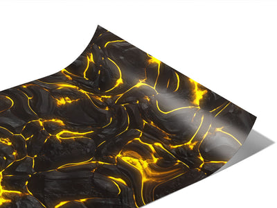Heed My Warning Lava Vinyl Wraps~Rwraps Series 914 Digitally Printed Vinyl Wrap~0