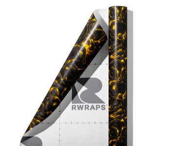 Heed My Warning Lava Wrap Film Sheets~Rwraps Series 914 Heed My Warning Lava Scrolled Sheet~3