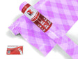 heliotrope dance argyle Craft Vinyl Roll