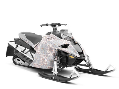 Heliotrope Tile Custom Wrapped Snowmobile