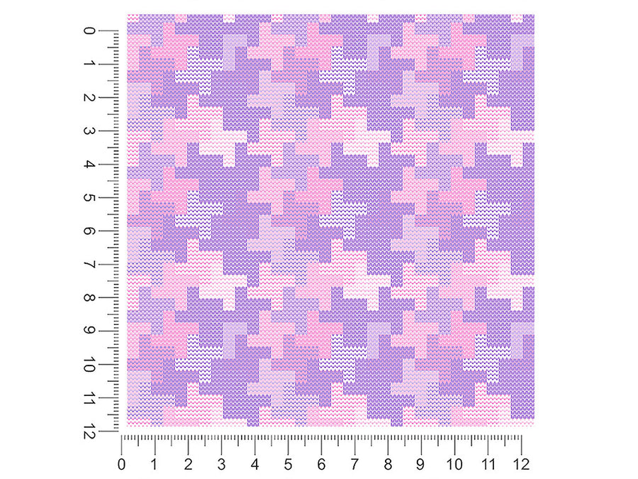 heliotrope tunes mosaic 1ft x 1ft Craft Sheets