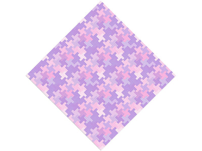 Heliotrope Tunes Mosaic Vinyl Wrap Pattern