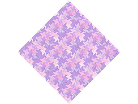 Heliotrope Tunes Mosaic Vinyl Wrap Pattern