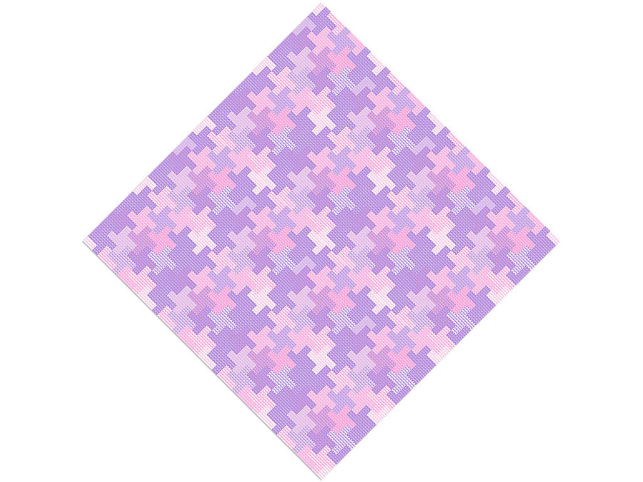 Heliotrope Tunes Mosaic Vinyl Wrap Pattern