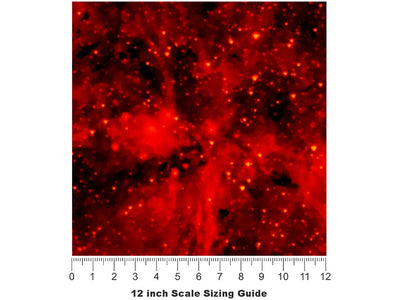 Hell Gate Science Fiction Vinyl Film Pattern Size 12 inch Scale~Rwraps Hell Gate Science Fiction Sizing Chart~2