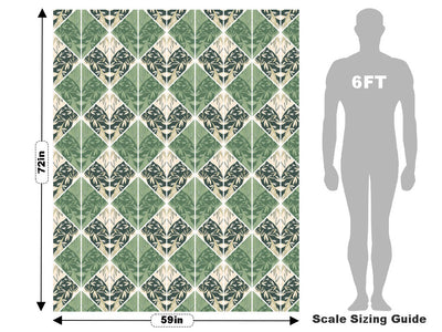 Hellebores Tile Vehicle Wrap Scale~Rwraps Series 914 Hellebores Tile Measurements~2