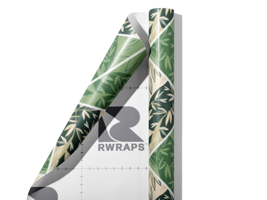 Hellebores Tile Wrap Film Sheets~Rwraps Series 914 Hellebores Tile Scrolled Sheet~4