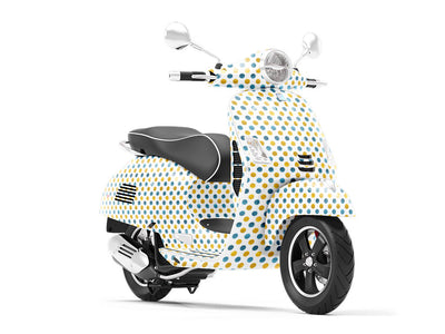 Hello Goodbye Polka Dot Vespa Scooter Wrap Film