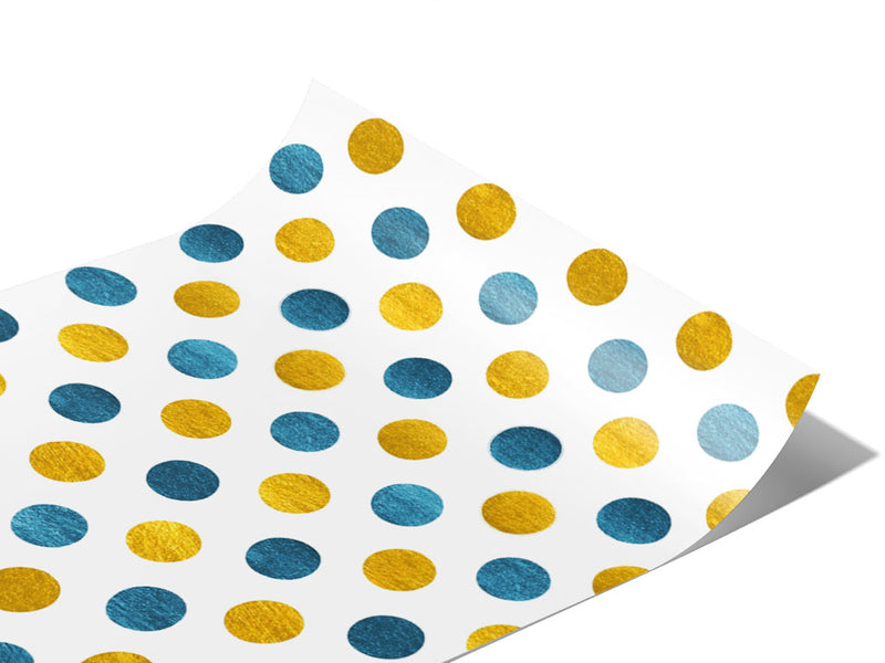 Hello Goodbye Polka Dot Vinyl Wraps~Rwraps Series 914 Digitally Printed Vinyl Wrap~0