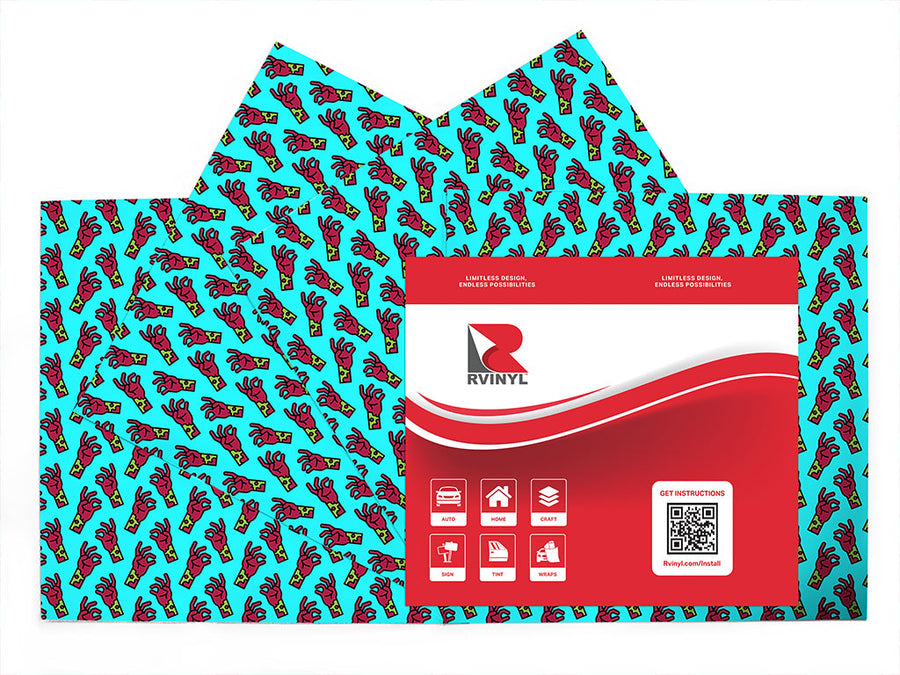 helping hands horror Craft Vinyl Sheet Pack