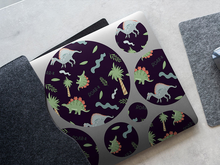 herb life dinosaur DIY Laptop Stickers