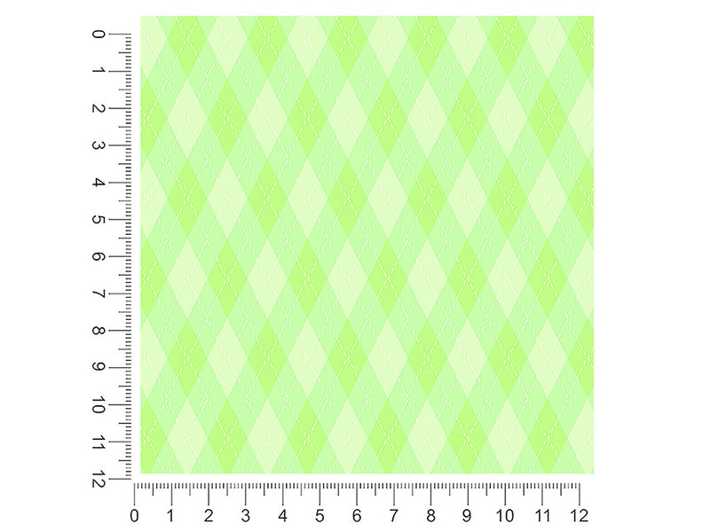 herbal mixture argyle 1ft x 1ft Craft Sheets