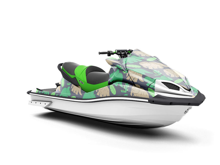 Herbivorous Parade Dinosaur Jet Ski Vinyl Customized Wrap