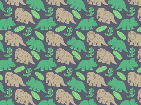 Herbivorous Parade Dinosaur Vinyl Wrap Pattern~Rwraps Series 914 Digitally Printed Vinyl Wrap~0