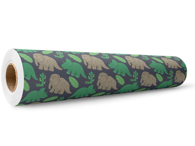 Herbivorous Parade Dinosaur Wrap Film Wholesale Roll~Rwraps Series 914 Digitally Printed Vinyl Roll~5