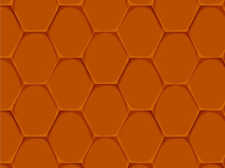 Hexagonal Tile Vinyl Wrap Pattern~Rwraps Series 914 Digitally Printed Vinyl Wrap~0