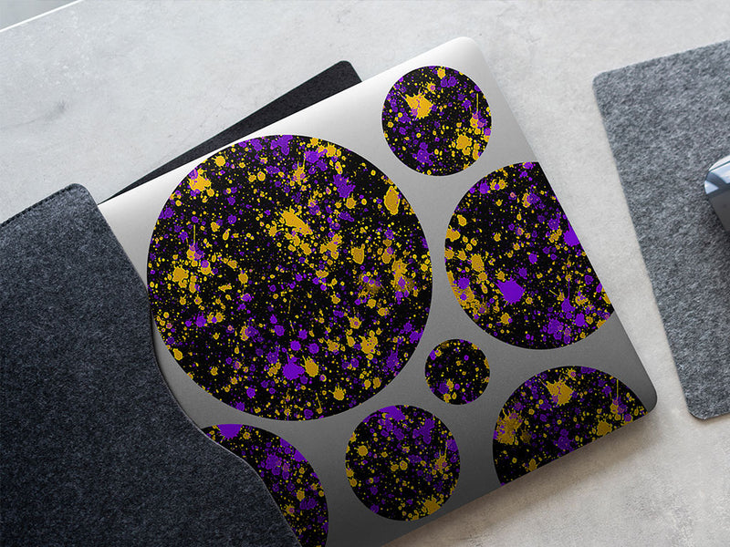 hey delilah paint splatter DIY Laptop Stickers