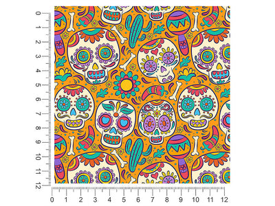 hey sugar skull and bones 1ft x 1ft Craft Sheets
