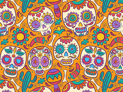 Hey Sugar Halloween Vinyl Wrap Pattern~Rwraps Series 914 Digitally Printed Vinyl Wrap~0