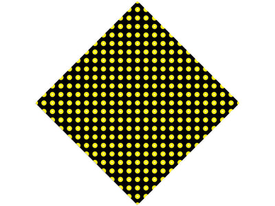 Hi Yellow Polka Dot Vinyl Wrap Pattern