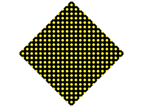Hi Yellow Polka Dot Vinyl Wrap Pattern