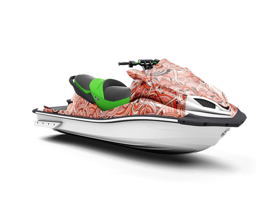 Hidden Dryads Floral Jet Ski Vinyl Customized Wrap