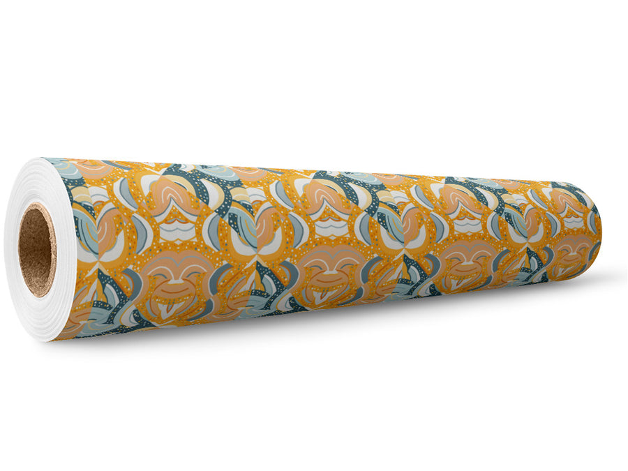 Hidden Goddess Art Deco Wrap Film Wholesale Roll~Rwraps Series 914 Digitally Printed Vinyl Roll~5