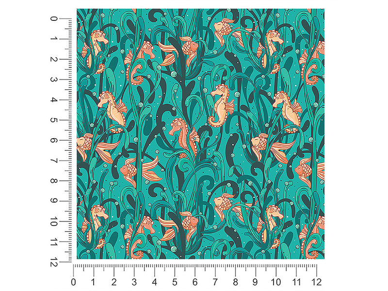 hidden horses salt water 1ft x 1ft Craft Sheets