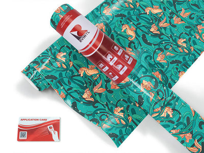 hidden horses salt water Craft Vinyl Roll