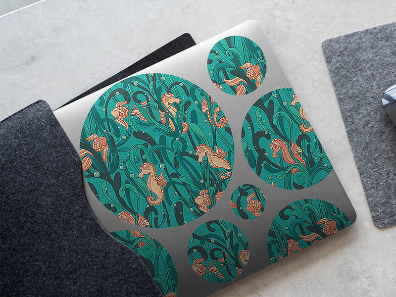 hidden horses salt water DIY Laptop Stickers