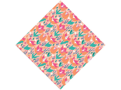 Hidden Tulips Animal Vinyl Wrap Pattern