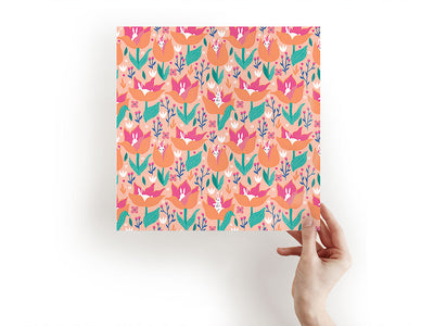 hidden tulips animal Craft Sheets