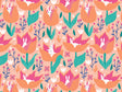 Hidden Tulips Animal Vinyl Wrap Pattern~Rwraps Series 914 Digitally Printed Vinyl Wrap~0