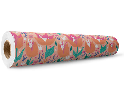 Hidden Tulips Animal Wrap Film Wholesale Roll~Rwraps Series 914 Digitally Printed Vinyl Roll~5