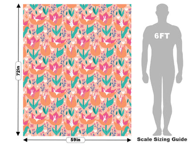 Hidden Tulips Animal Vehicle Wrap Scale~Rwraps Series 914 Hidden Tulips Animal Measurements~1