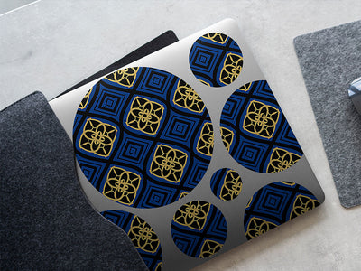 hidden wonders art deco DIY Laptop Stickers