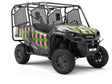 High Contrast Argyle Utility Vehicle Vinyl Wrap