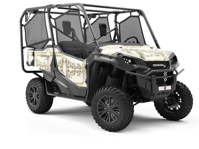 High End Tile Utility Vehicle Vinyl Wrap