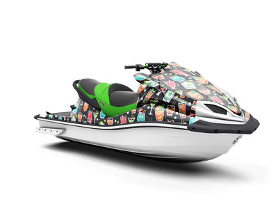 High Spirits Alcohol Jet Ski Vinyl Customized Wrap