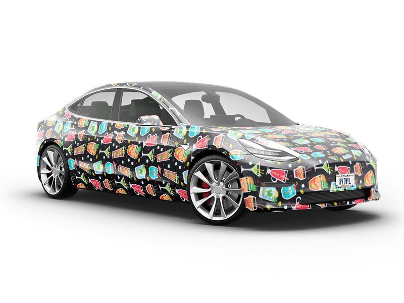 High Spirits Alcohol Vehicle Vinyl Wrap