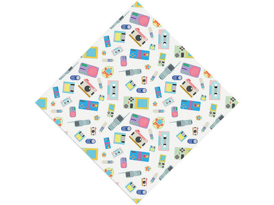 High Tech Retro Vinyl Wrap Pattern
